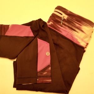 Lululemon Athletica Crop Pants Leggings size 4